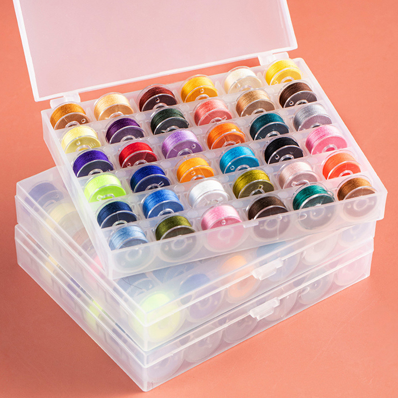 Sewing Bobbins Box Set Sewing  - Waxed Thread Linen 评论和价格