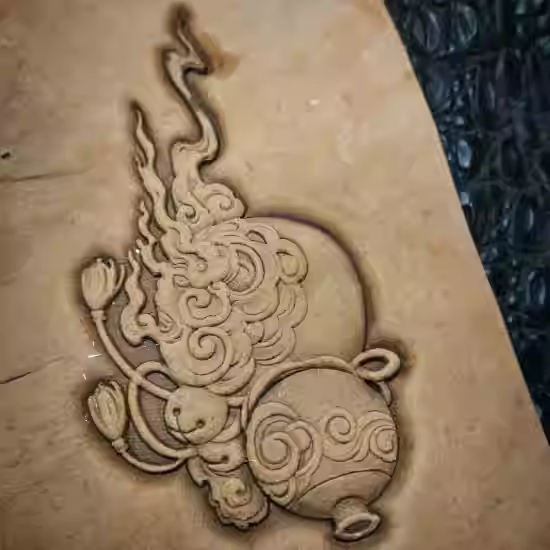 3D Gourd-shaped Leather Emboss - Leatherwork Flowers 评论和价格