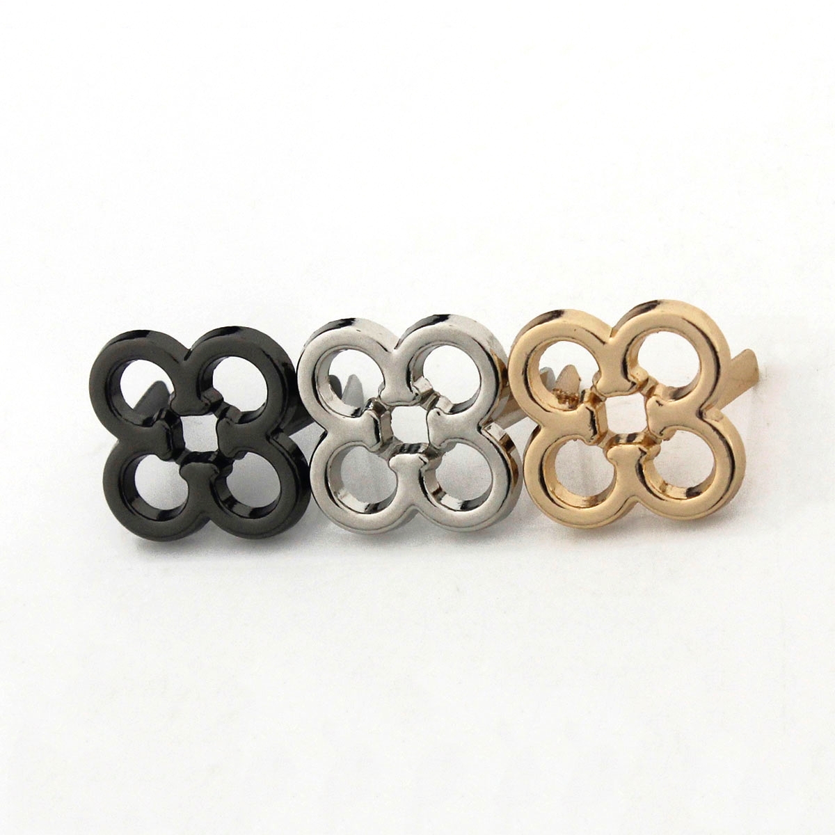 2pcs Metal Flower Shape Decora - Leatherwork Flowers 评论和价格