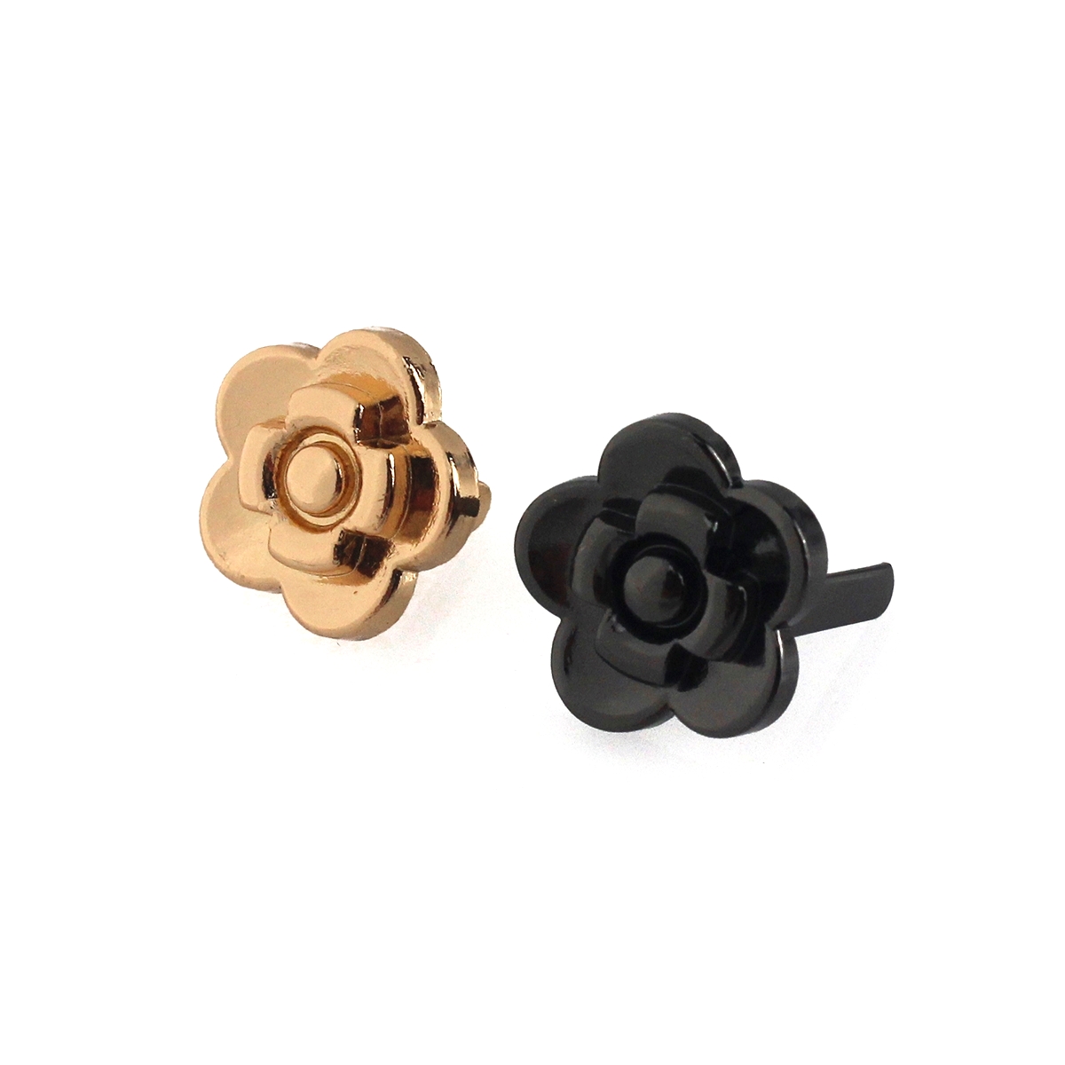 2pcs Metal Rose Flower Shape B - Leatherwork Flowers 评论和价格