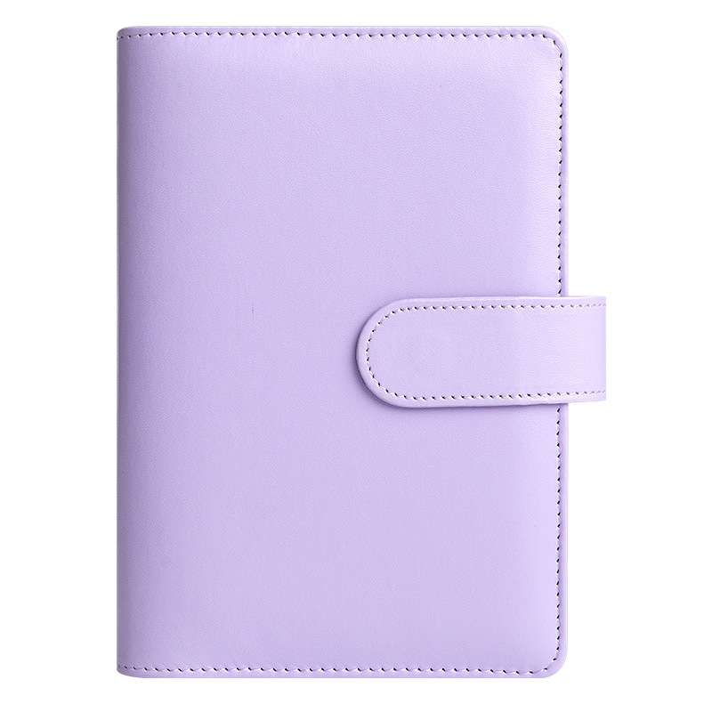 A6 Macaron PU Leather Binder N - Leather Work Notepad 评论和价格