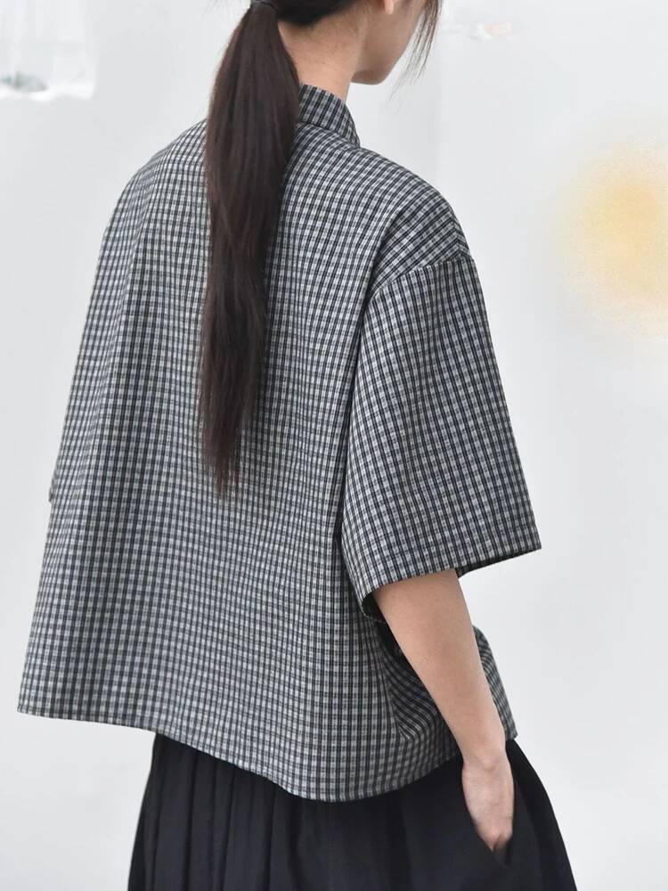 Green Plaid Women Flower Patch - Leatherwork Flowers 评论和价格