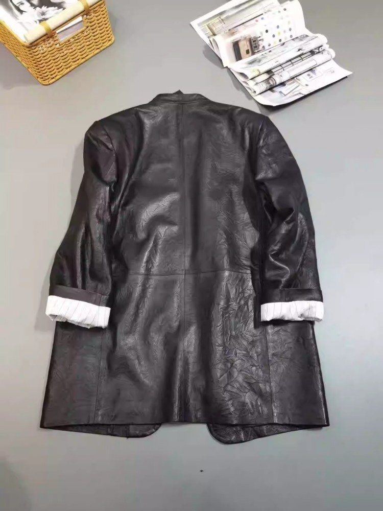Vintage Office Ladies Autumn W - Leather Work Jacket Women'S 评论和价格