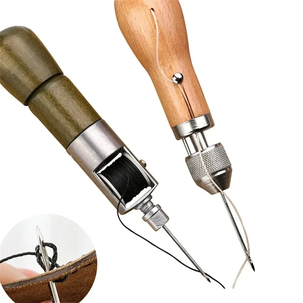 DIY Leather Sewing Awl Kit Wax - Leatherwork Kit 评论和价格