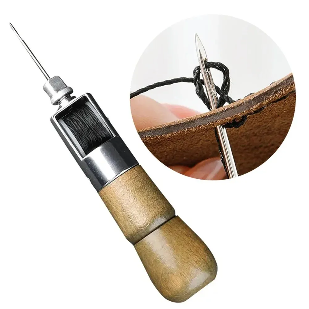 DIY Leather Sewing Awl Kit Wax - Leatherwork Kit 评论和价格