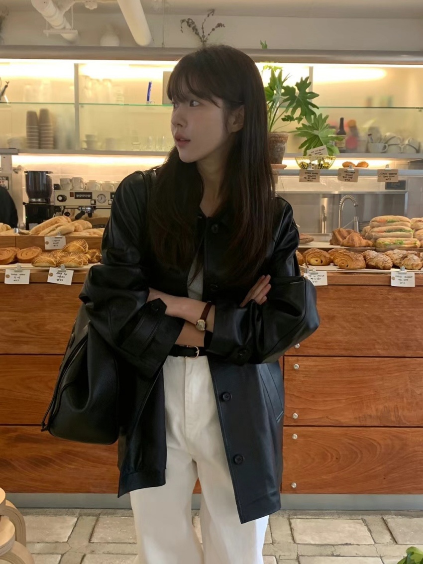 Alien Kitty High Street Black  - Leather Work Jacket Women'S 评论和价格