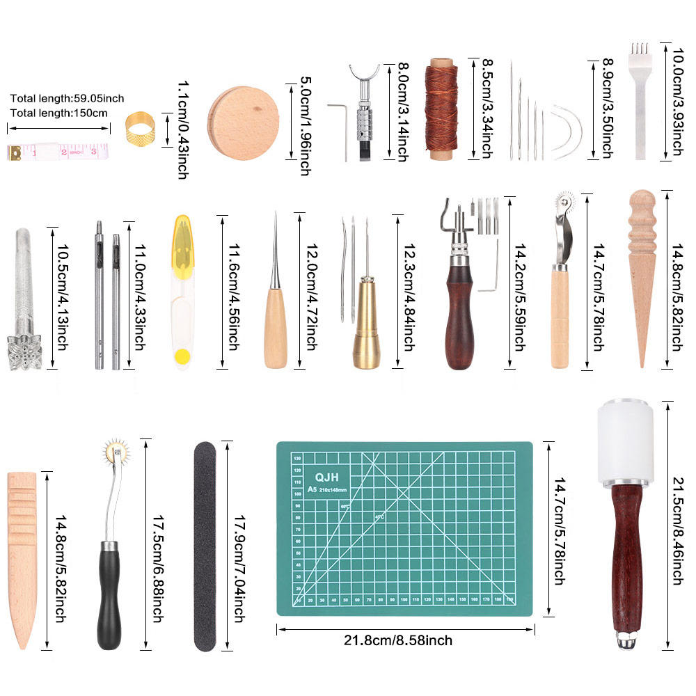 Leather Working Kit Craft Tool - Leatherwork Kit 评论和价格