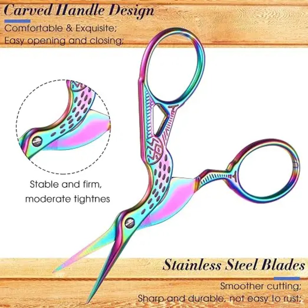 Bird Shape Stainless Steel Emb - Waxed Thread Linen 评论和价格