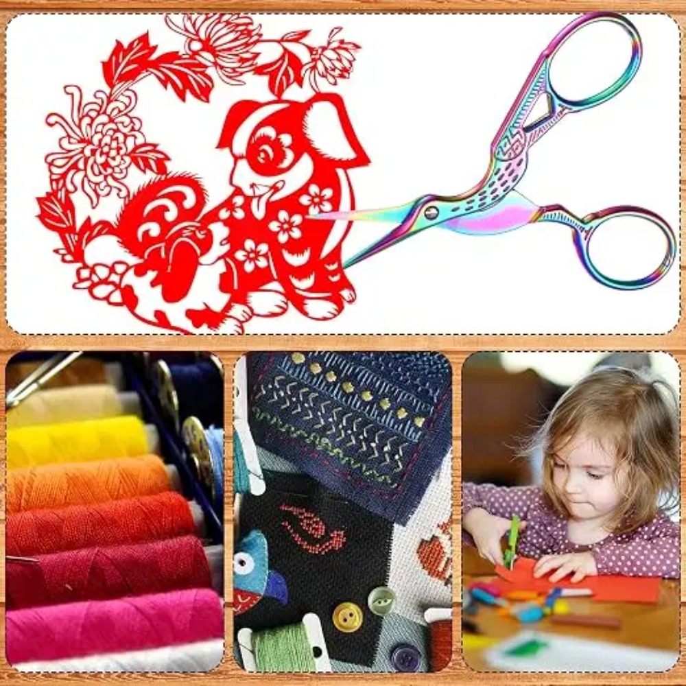 Bird Shape Stainless Steel Emb - Waxed Thread Linen 评论和价格