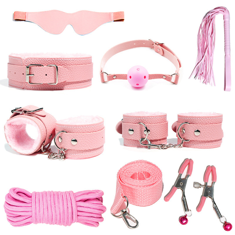 6-10Pcs/Set Sexual Bondage Han - Leatherwork Kit 评论和价格