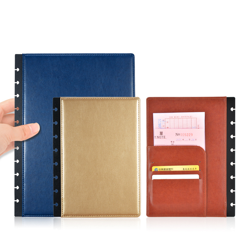 Loose-leaf Leather Cover Mushr - Leather Work Notepad 评论和价格