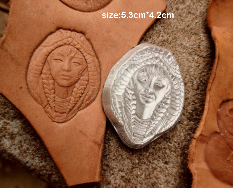 Snake Maidush Pattern Hand-wor - Leatherwork Flowers 评论和价格