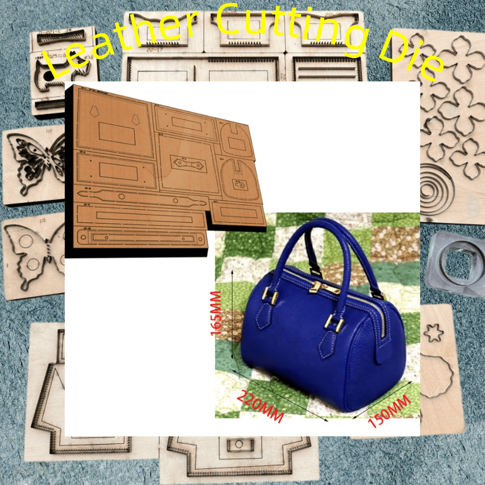 Wooden Cutting Die Handbag & W - Leatherwork Flowers 评论和价格