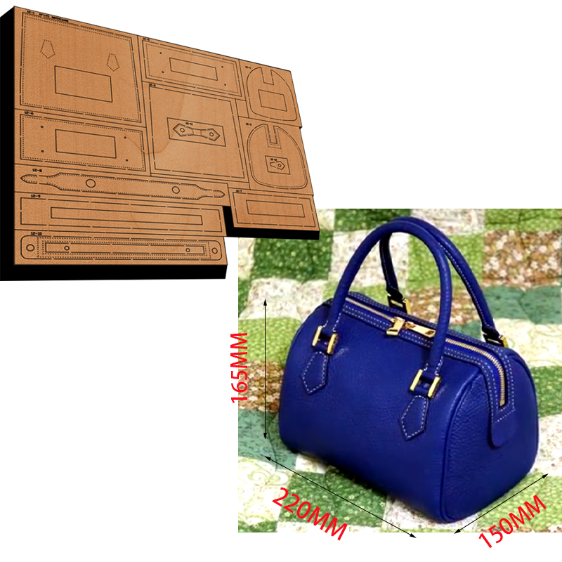 Wooden Cutting Die Handbag & W - Leatherwork Flowers 评论和价格