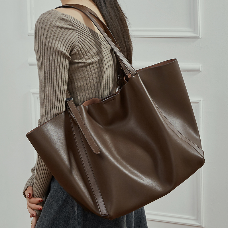 HIFASHION Large Soft Genuine L - Leather Work Handbags For Women 评论和价格